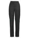 Maria Vittoria Paolillo Mvp Woman Pants Black Size 8 Viscose, Polyester, Metal, Polyamide, Elastane In Black