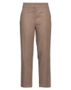 Maria Vittoria Paolillo Mvp Woman Pants Brown Size 4 Viscose, Wool