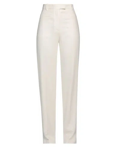 Maria Vittoria Paolillo Mvp Woman Pants Cream Size 2 Viscose, Wool In White