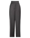 Maria Vittoria Paolillo Mvp Woman Pants Lead Size 10 Polyester, Wool, Elastane In Grey