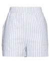 Maria Vittoria Paolillo Mvp Woman Shorts & Bermuda Shorts White Size 10 Cotton In White