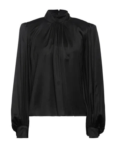 Maria Vittoria Paolillo Mvp Woman Top Black Size 8 Viscose, Polyester