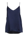 Maria Vittoria Paolillo Mvp Woman Top Navy Blue Size 6 Viscose In Navy Blue