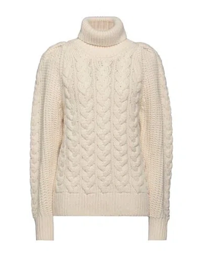Maria Vittoria Paolillo Mvp Woman Turtleneck Ivory Size 8 Acrylic, Wool, Polyester In White