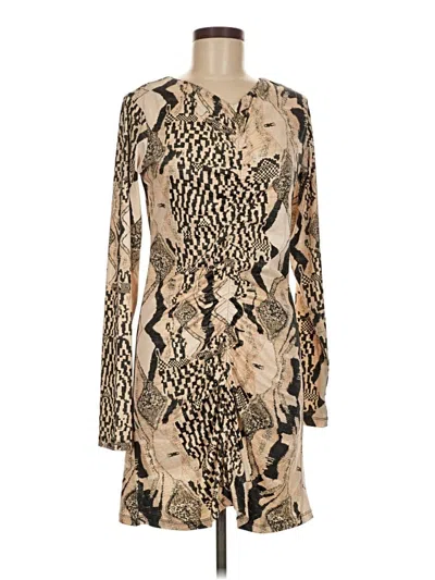 Pre-owned Mariacher. Cocktail Dress In Gold