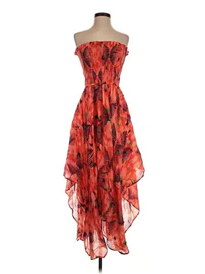 Mariacher. Cocktail Dress In Red