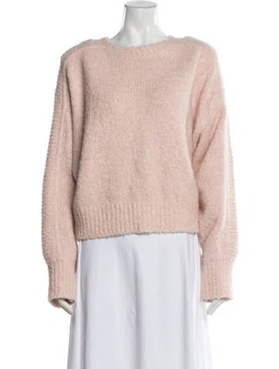 Pre-owned Mariacher. Crew Neck Sweater In Pink