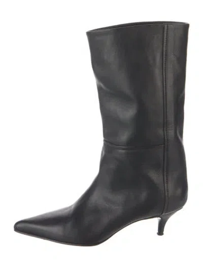 Pre-owned Mariacher. Leather Boots In Blue