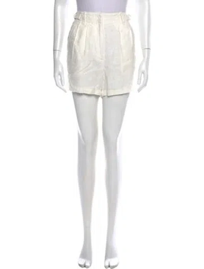 Pre-owned Mariacher. Mini Shorts In White