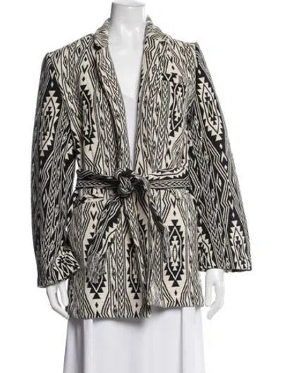Pre-owned Mariacher. Patterned Coat In Multicolor