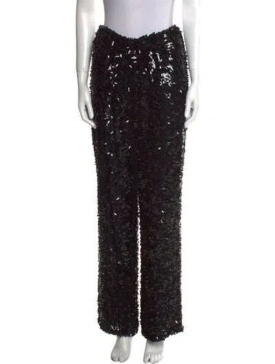 Pre-owned Mariacher. Wide Leg Pants In Black