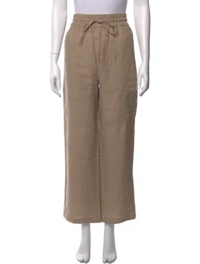 Pre-owned Mariacher. Wide Leg Pants In Neutral