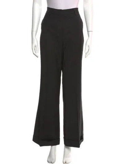 Pre-owned Mariacher. Wide Leg Pants W/ Tags In Black