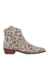 Marian Ankle Boots In Beige