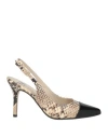 Marian Woman Pumps Black Size 8 Leather In Black