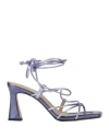 Marian Woman Thong Sandal Light Purple Size 11 Leather In Purple