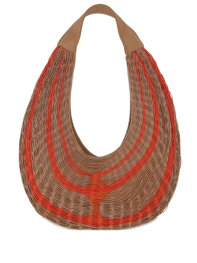 Mariana Mendez Bivalda Shoulder Bag In Brown