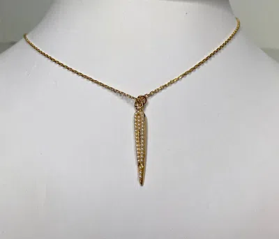 Mariana Pearl Necklace In Gold