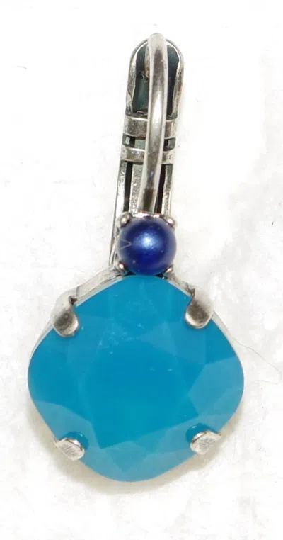 Mariana Women's Carribbean Earrings In Blue/ Navy
