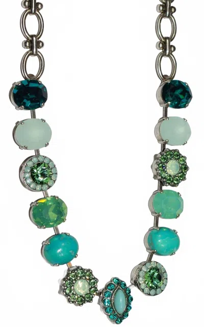 Mariana Women's Congo Necklace In Blue, Green In Multi