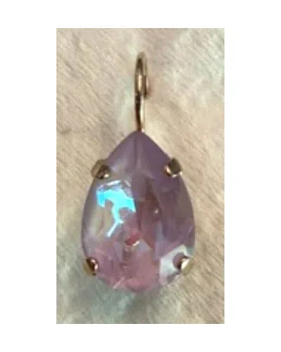 Mariana Women's Drop Earrings In Lavender In Gold