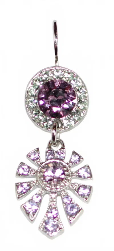 Mariana Women's Dunaway Matcha Earrings In Pink / Lavender In Purple