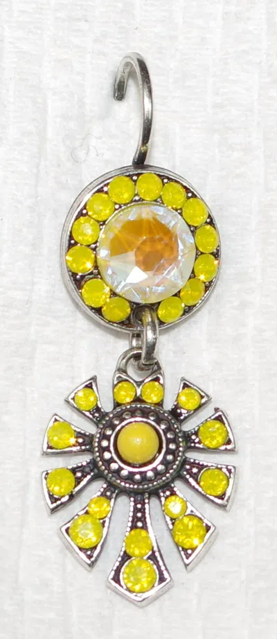 Mariana Women's Dunaway Sun Kissed Earrings In Yellow In Gold