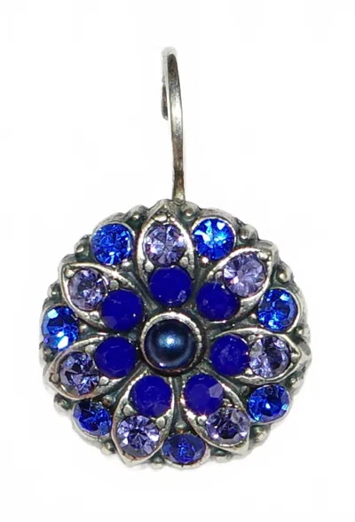 Mariana Women's Electra Guardian Earrings In Blue / Purple In Metallic