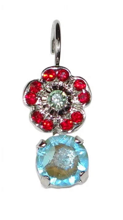 Mariana Women's Enchanted Earrings In Red / Green/ Blue In Multi