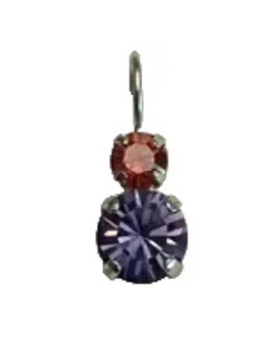 Mariana Women's Imagine Earrings In Orange / Purple In Multi