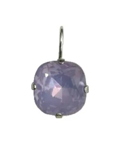 Mariana Women's Romance Earrings In Purple / Silver In White