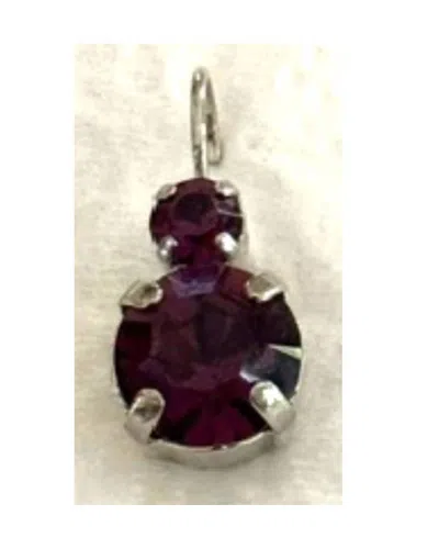 Mariana Women's Saba Earrings In Purple In Red