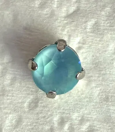 Mariana Women's Studs Earrings In Aqua In Blue