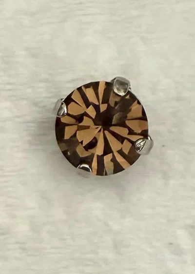 Mariana Women's Studs Earrings In Brown