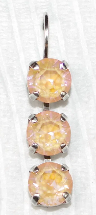 Mariana Women's Sun Kissed Earrings In Peach In Multi