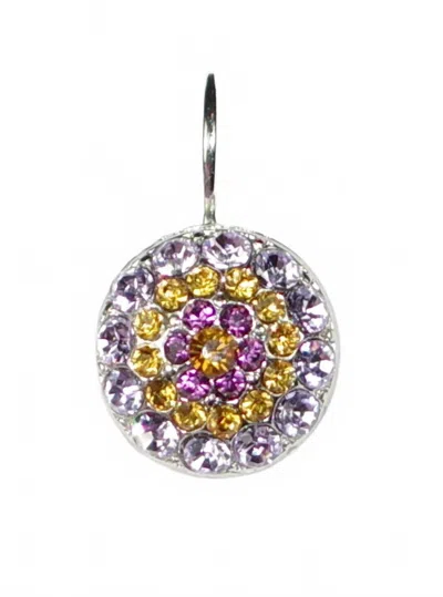Mariana Women's Sunrise Earrings In Amber / Lavender In Purple