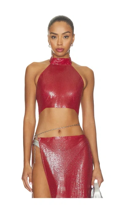 Mariandree Gaitan Kate Top In Red