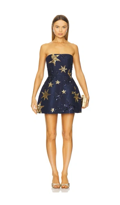 Mariandree Gaitan Sarah Dress In Blue