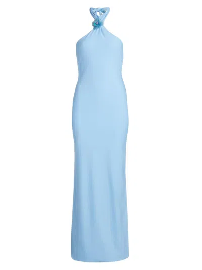 Mariandree Gaitan Women's Daria Maxi Dress In Blue