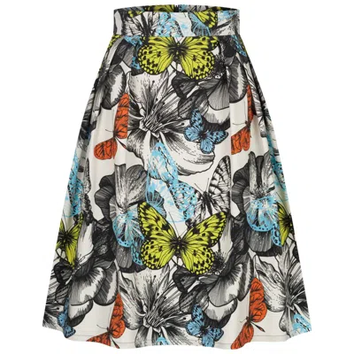 Marianna Déri Women's Butterfly Print Skirt