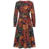 Marianna Déri Women's Marigold Midi Dress In Multi