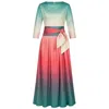 Marianna Déri Women's Pink / Purple / Blue Gradient Maxi Dress In Pink/purple/blue