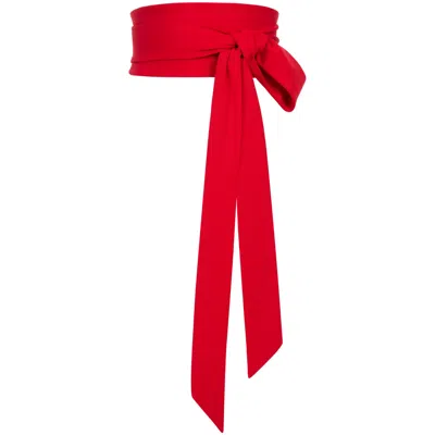 Marianna Déri Women's Tie Belt Bea Red