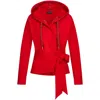 Marianna Déri Women's Wrap Hoodie Red In Red