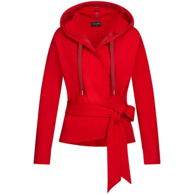 Marianna Déri Women's Wrap Hoodie Red