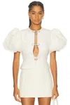 Marianna Senchina Meringue Top In White