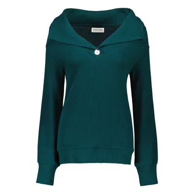 Marianne By Marie Jordane Women's Denise Sweater Green