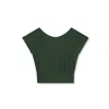 Marianne By Marie Jordane Women's Juno Organic Cotton Tee Green In Green