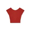 Marianne By Marie Jordane Women's Juno Organic Cotton Tee Red In Red