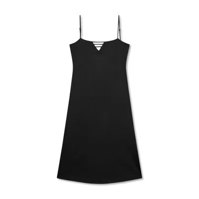 Marianne By Marie Jordane Women's Karma Open-back Midi Dress Black